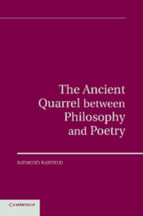 Product picture The Ancient Quarrel Between Philosophy and Poetry